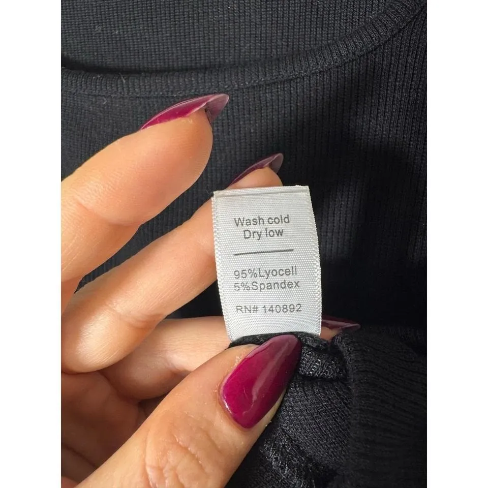 Marine Layer Lexi Square Neck Top XS Womens - Image 6