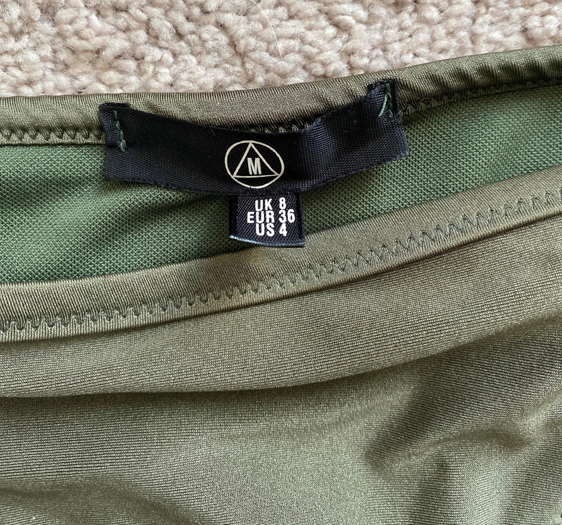 Missguided Khaki Bandeau Bikini Set - Image 6