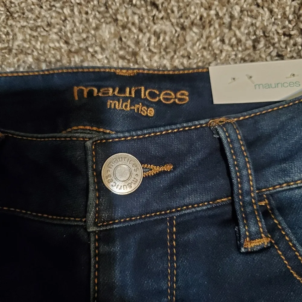 Maurices dark wash super soft jegging - Image 5