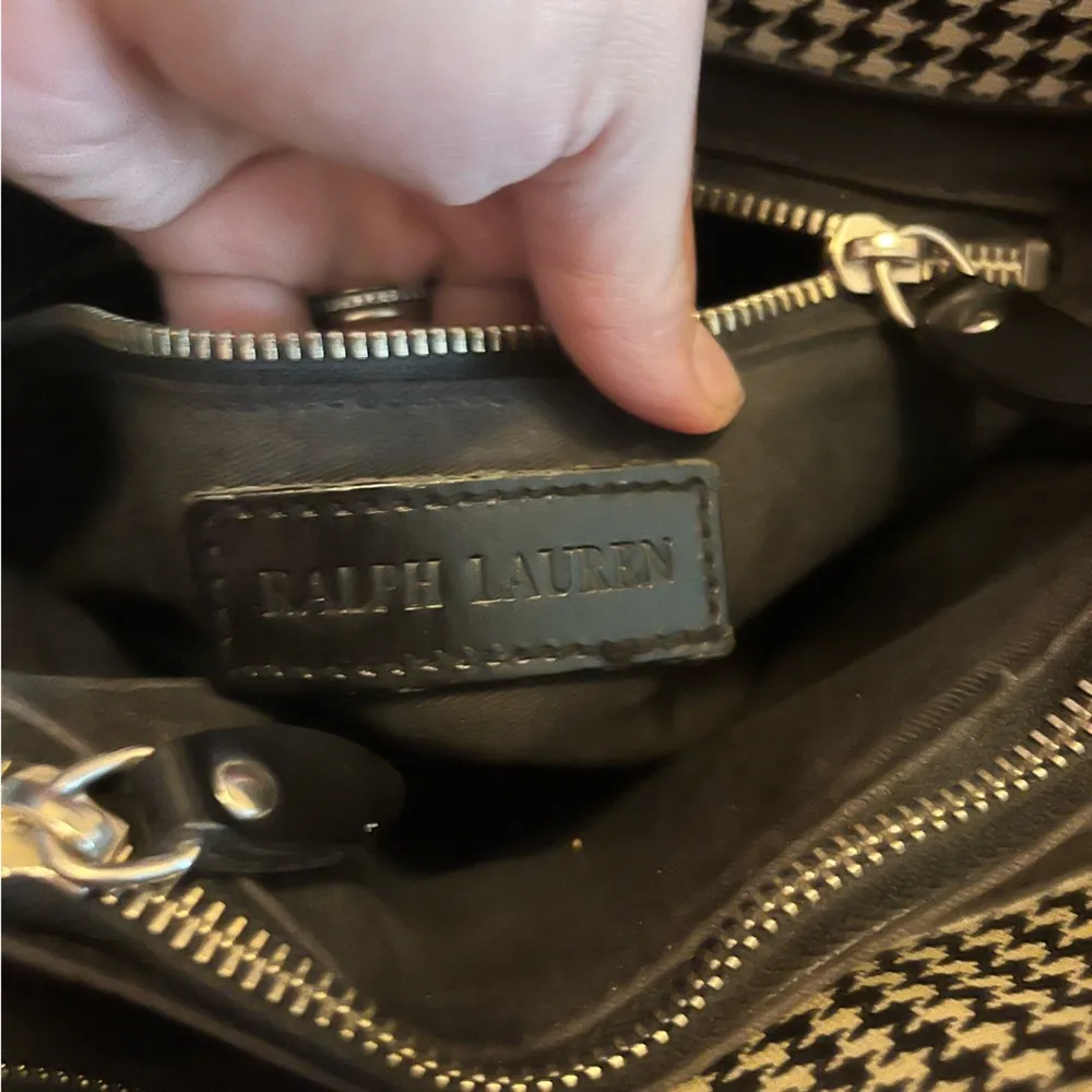 Ralph Lauren coated fabric & leather tote bag - Image 7