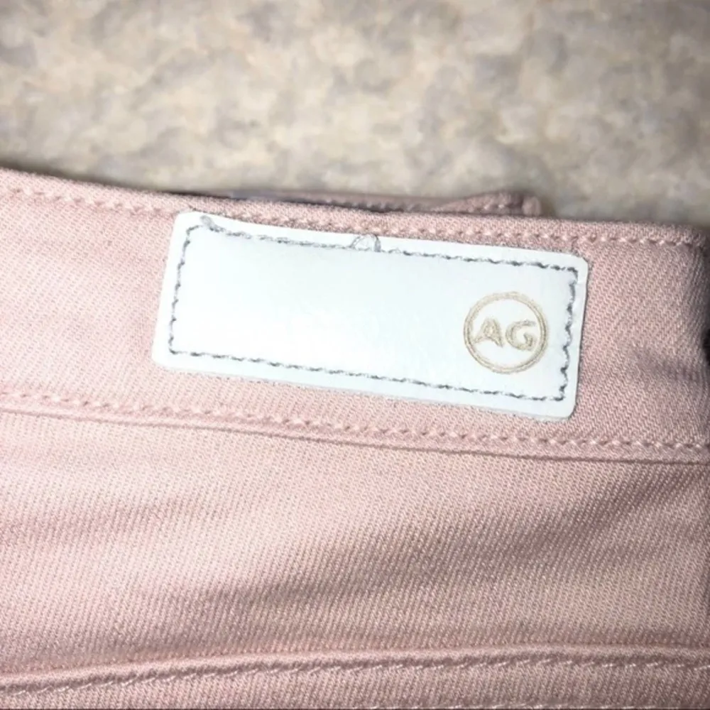 AG Super Skinny Ankle Legging Peaked Pink Size 28 NWT - Image 9