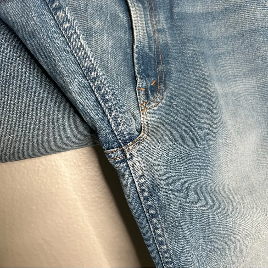 NWT Mother Superior High Waisted Rider Skimp jeans Give It Up 31 Blue - Image 5