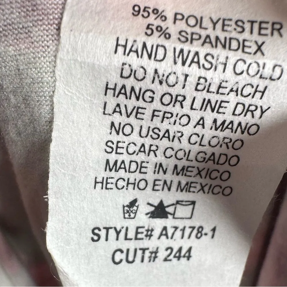 Sage green and pink floral cross back strappy sundress size small NWT - Image 5