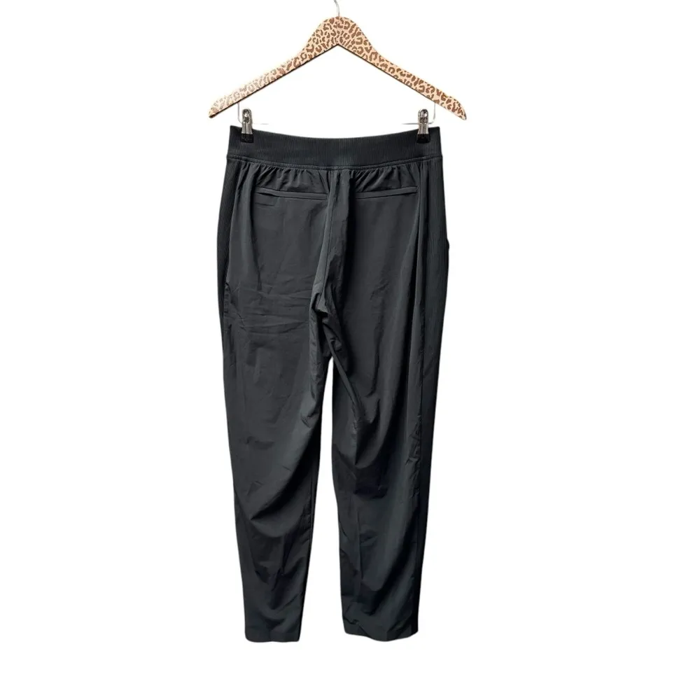 Athleta Brooklyn Ankle Pants Pull On Trousers Black 6 - Image 3