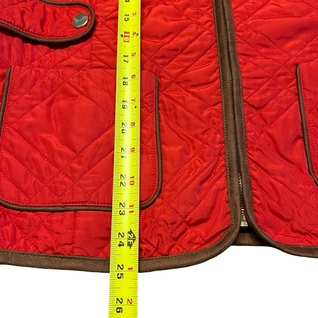 Charter Club Womens Quilted Barn Chore Jacket Sz L Equestrian Preppy Old Money - Image 6