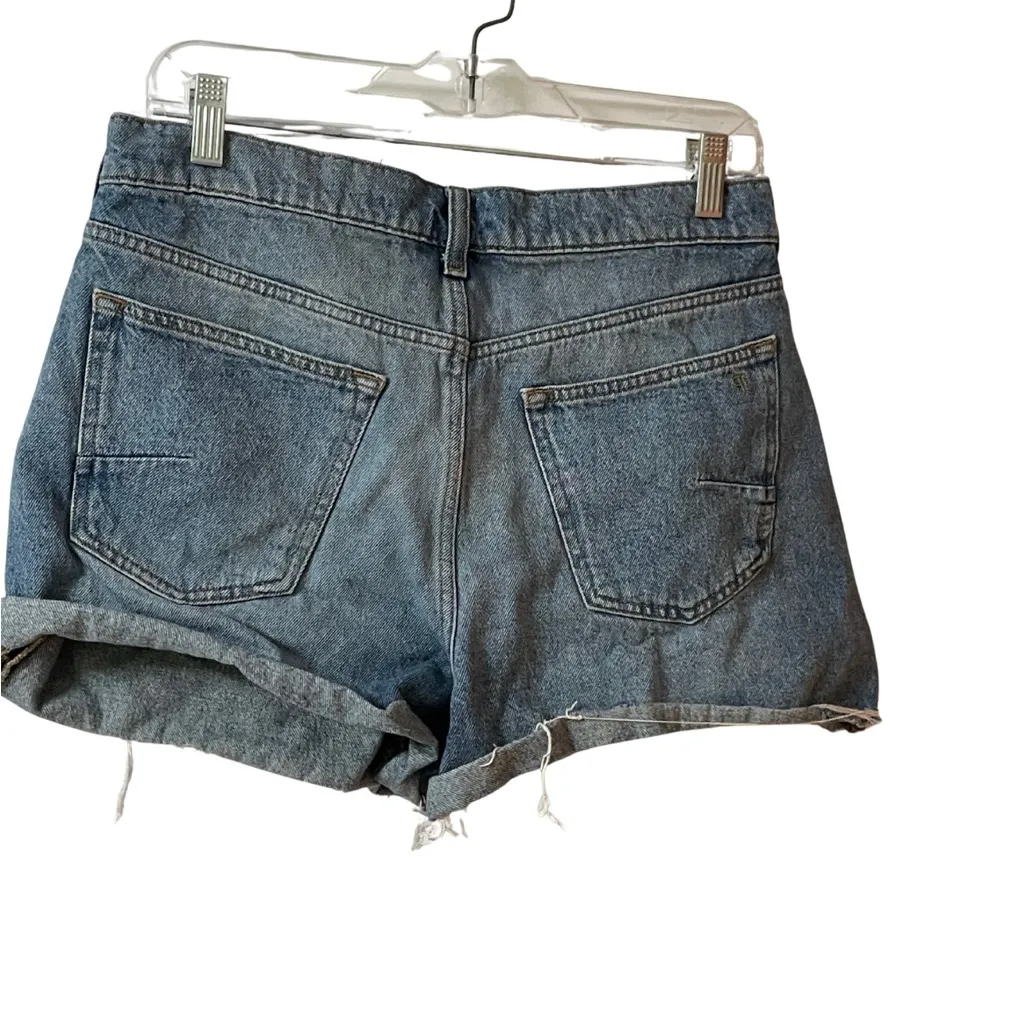 PILCRO Classic Blue Denim Women's Shorts - Image 3