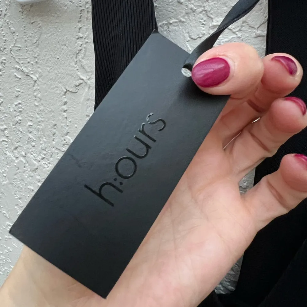 H:Ours Hughes catsuit jumpsuit black XS new - Image 8