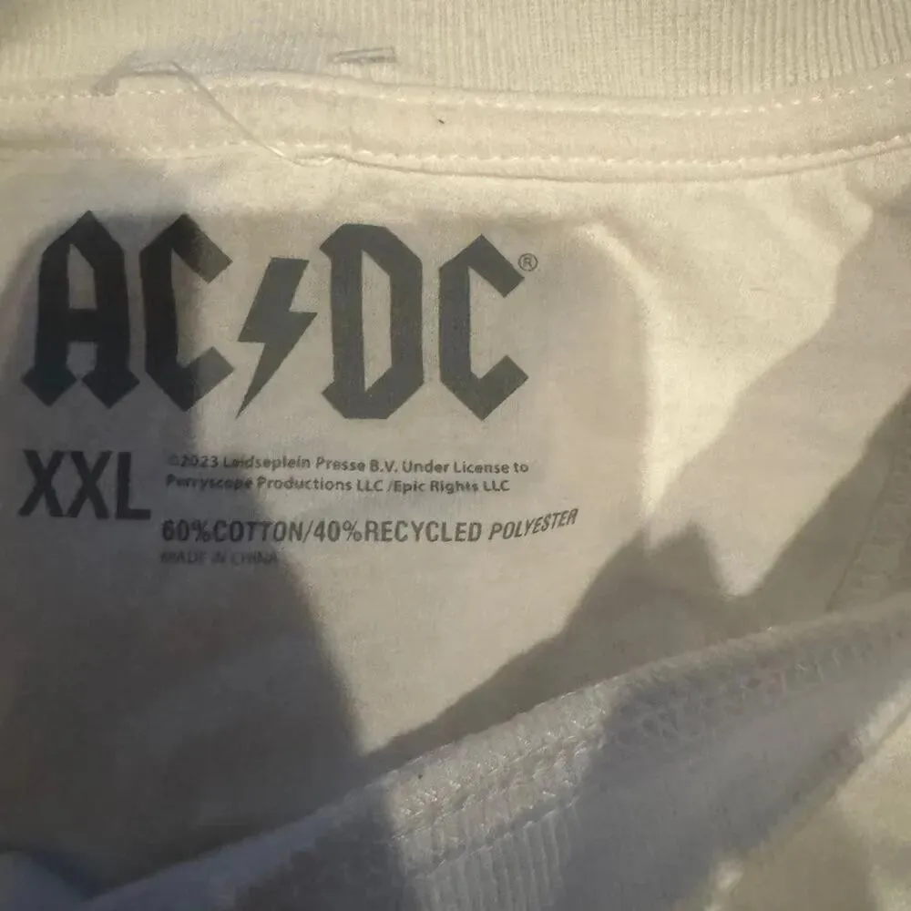 AC / DC Live In Concert ‘79 World Tour Long Sleeve Sweatshirt Size XXL - Image 9