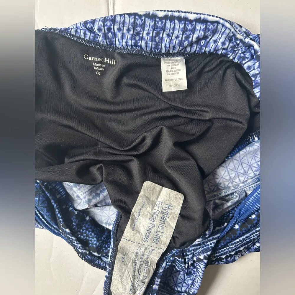 Garnet Hill Tankini Swim Skirt Bottom size 6 - Image 4