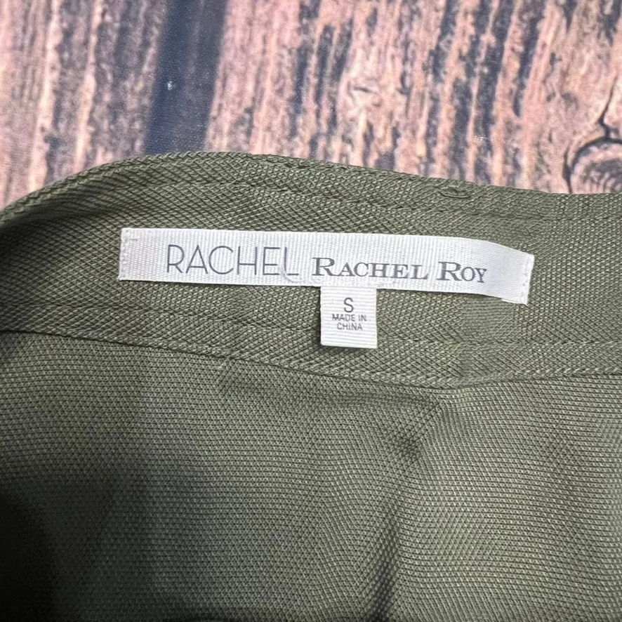 NWT Rachel Rachel Roy Women's Asymmetrical‎ Mini Skort Green Size Small Casual - Image 3