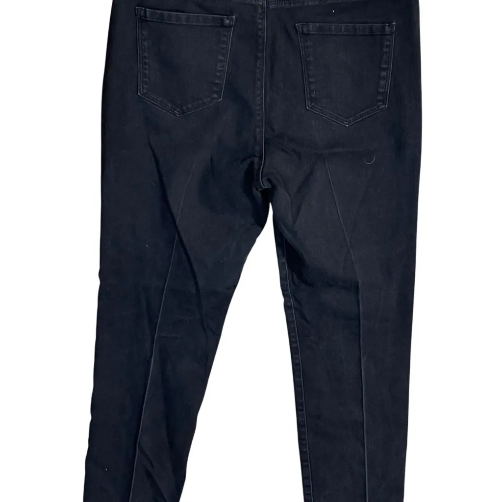 Lexington Straight Jeans Charter Club Black Jeans Size 14 Slightly Faded - Image 2