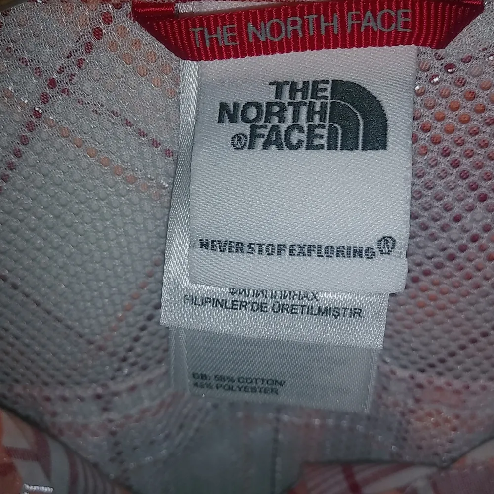 The North Face S Vented Fishing Shirt in Pink Orange Plaid - Image 4