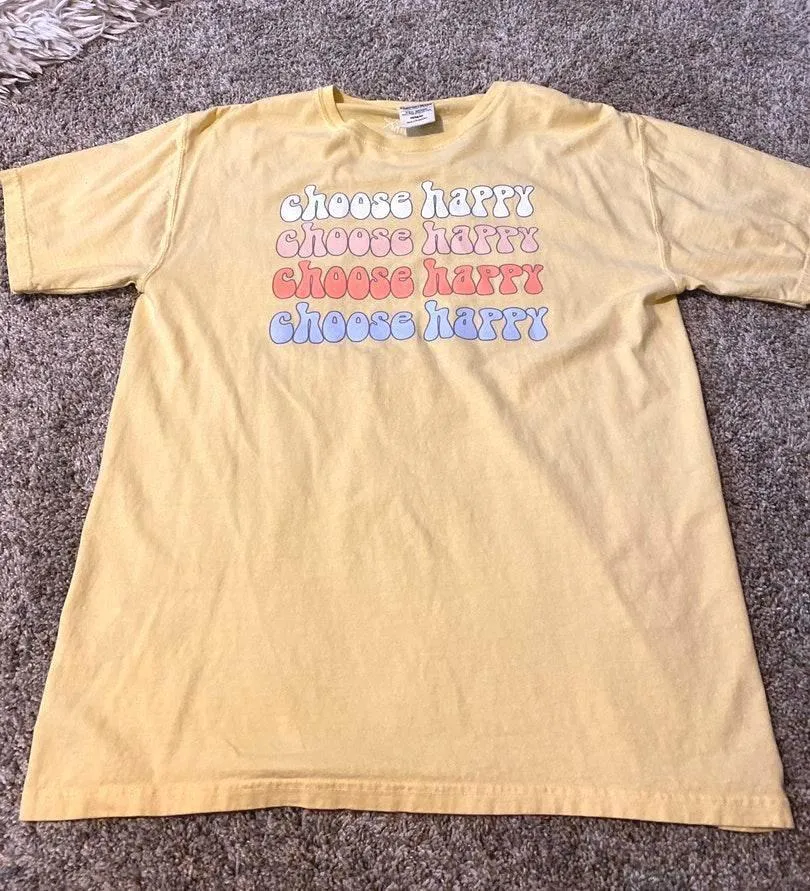 Boutique “Choose Happy” Shirt - Image 2