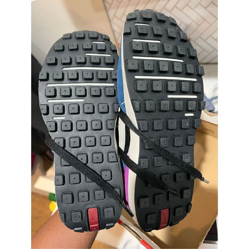 NEW Nike Waffle One Black Blue Pink DC2533 005 Women’s Size 6 - Image 7