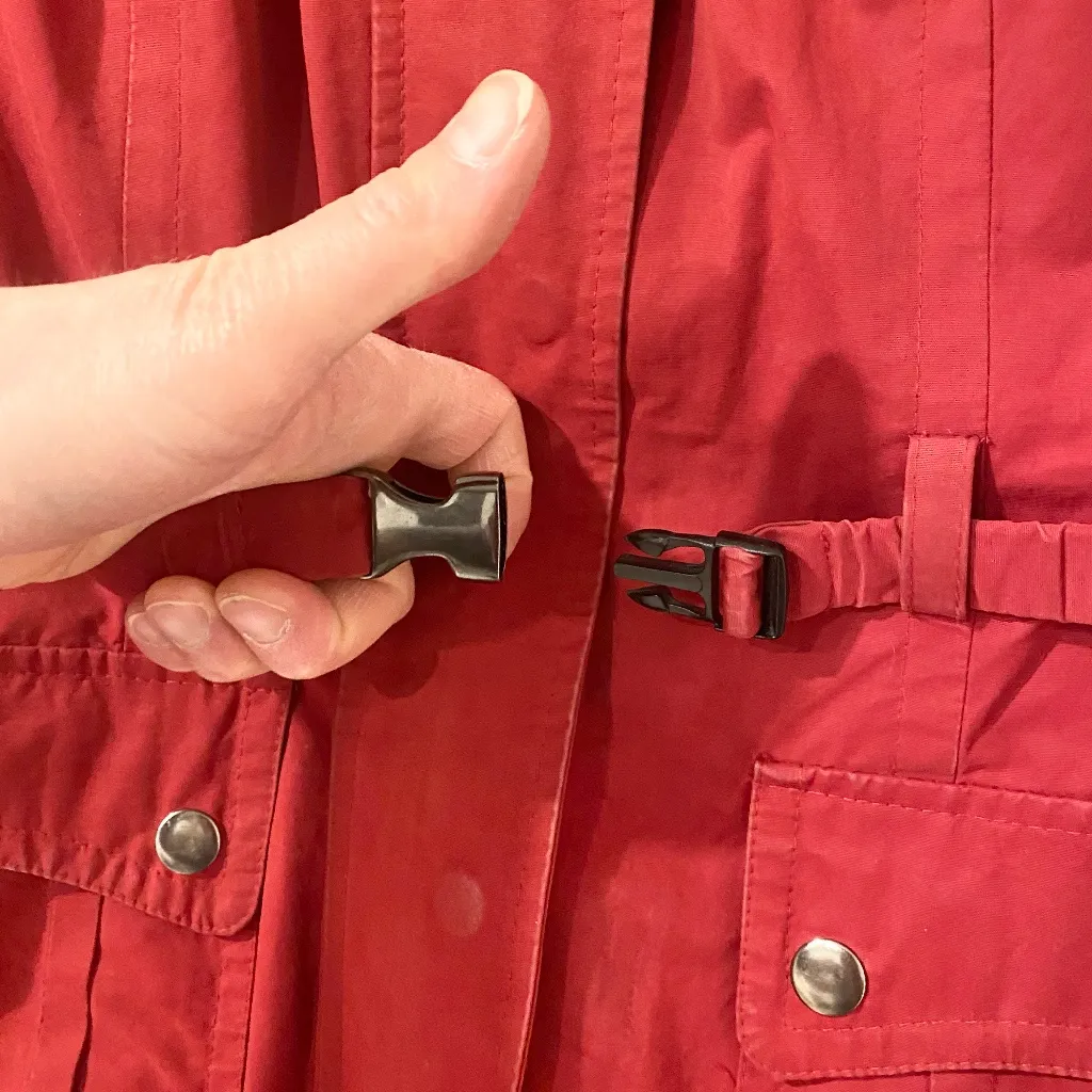 LOFT Ann Taylor Women's Double Vest Jacket Trench Coat - Medium - Image 4