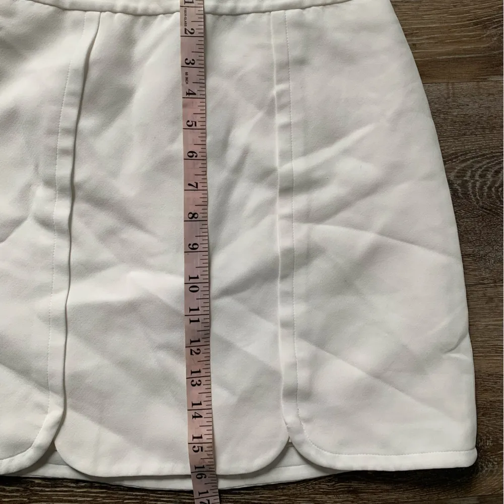 Draper James Margaret White Mini Skirt 0 - Image 6