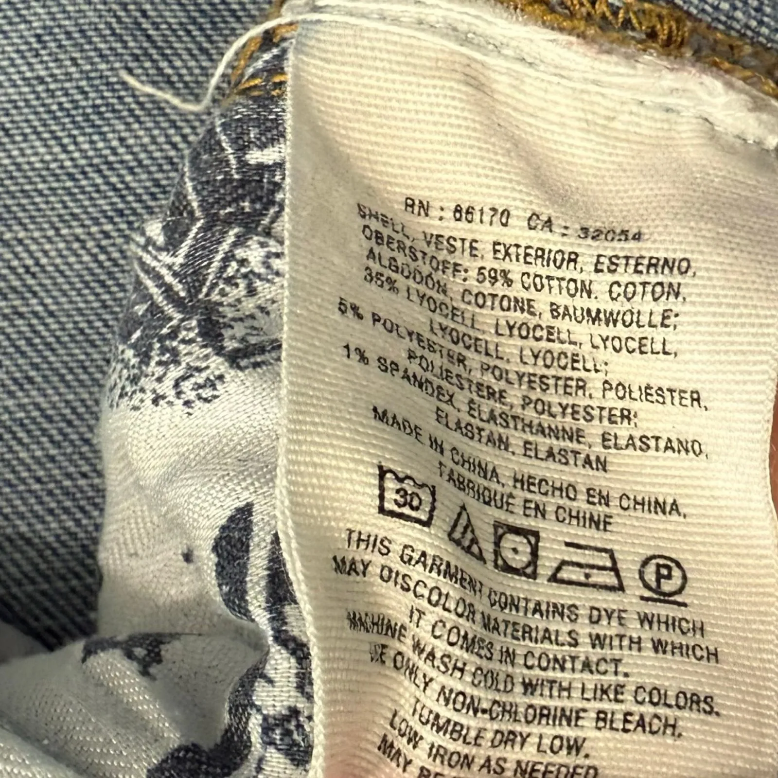 Pilcro Anthropologie Medium Wash Hyphen Stretch Slim Straight Jeans Size 30 - Image 3