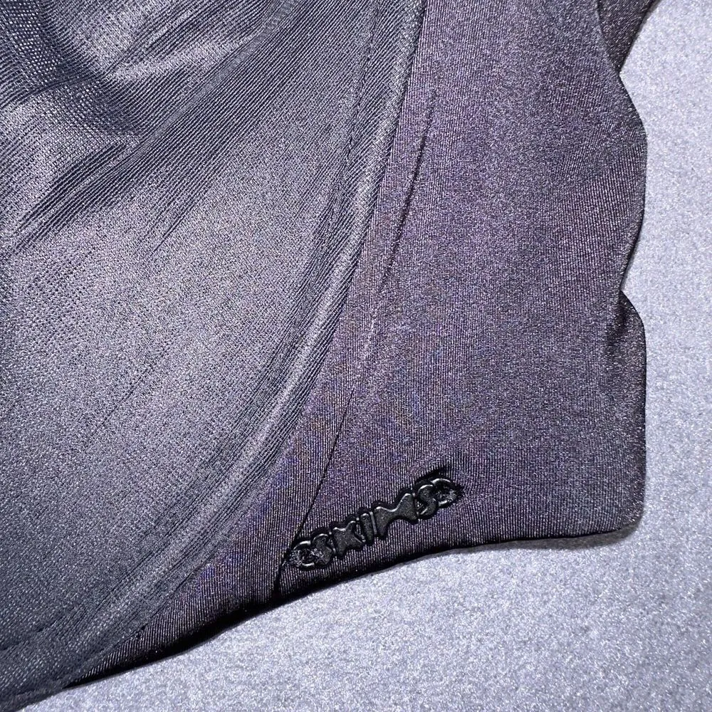 Skims Womens Black ONYX NEW Smoothing Full Cover Unlined Underwired Bra Sz 42DD - Image 3