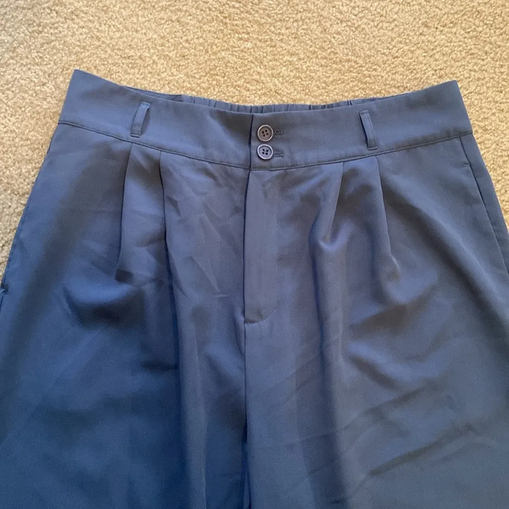 Halara Flex High Waisted Side Pocket Wide Leg Work Pants - Image 3