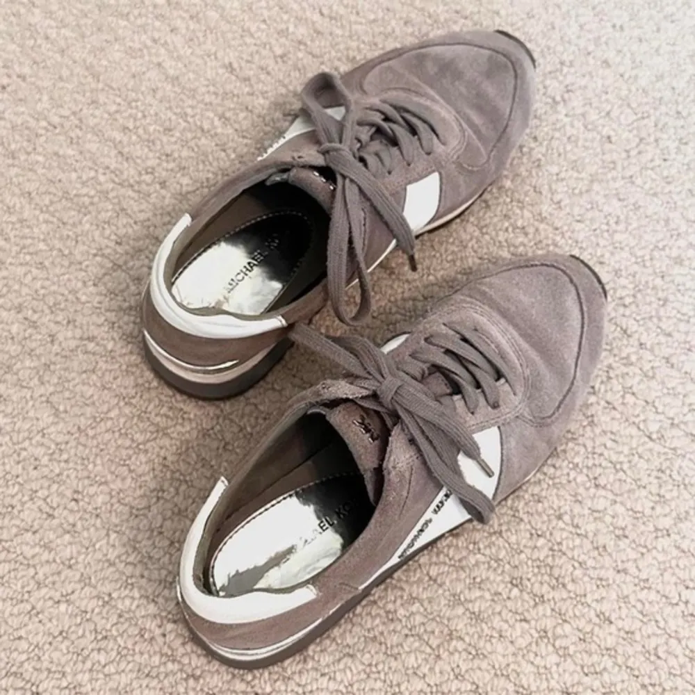 MICHAEL Michael Kors suede sneaker Gray Size 7 - Image 2