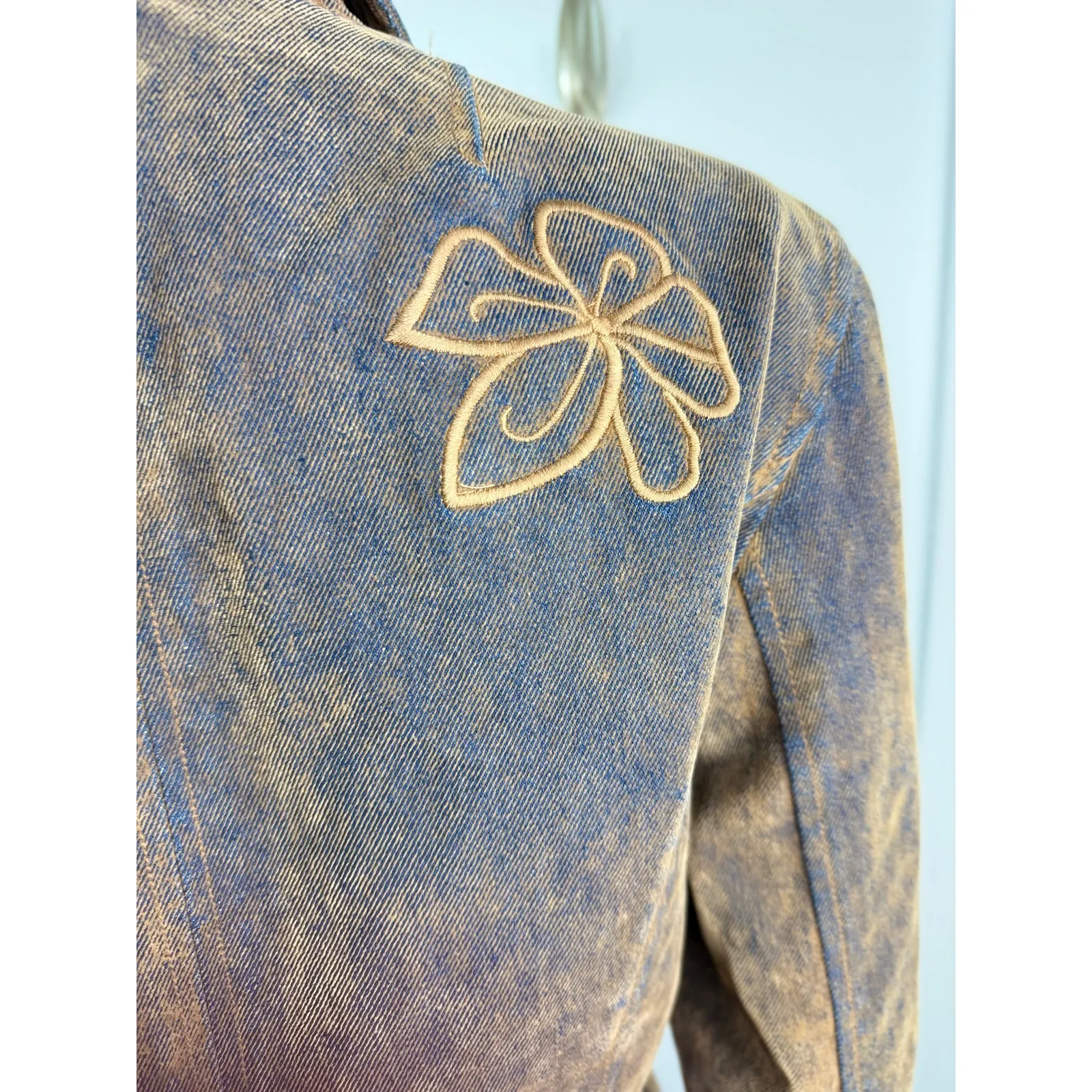 Beautiful Giacca Jacket Size S Brown - Image 6