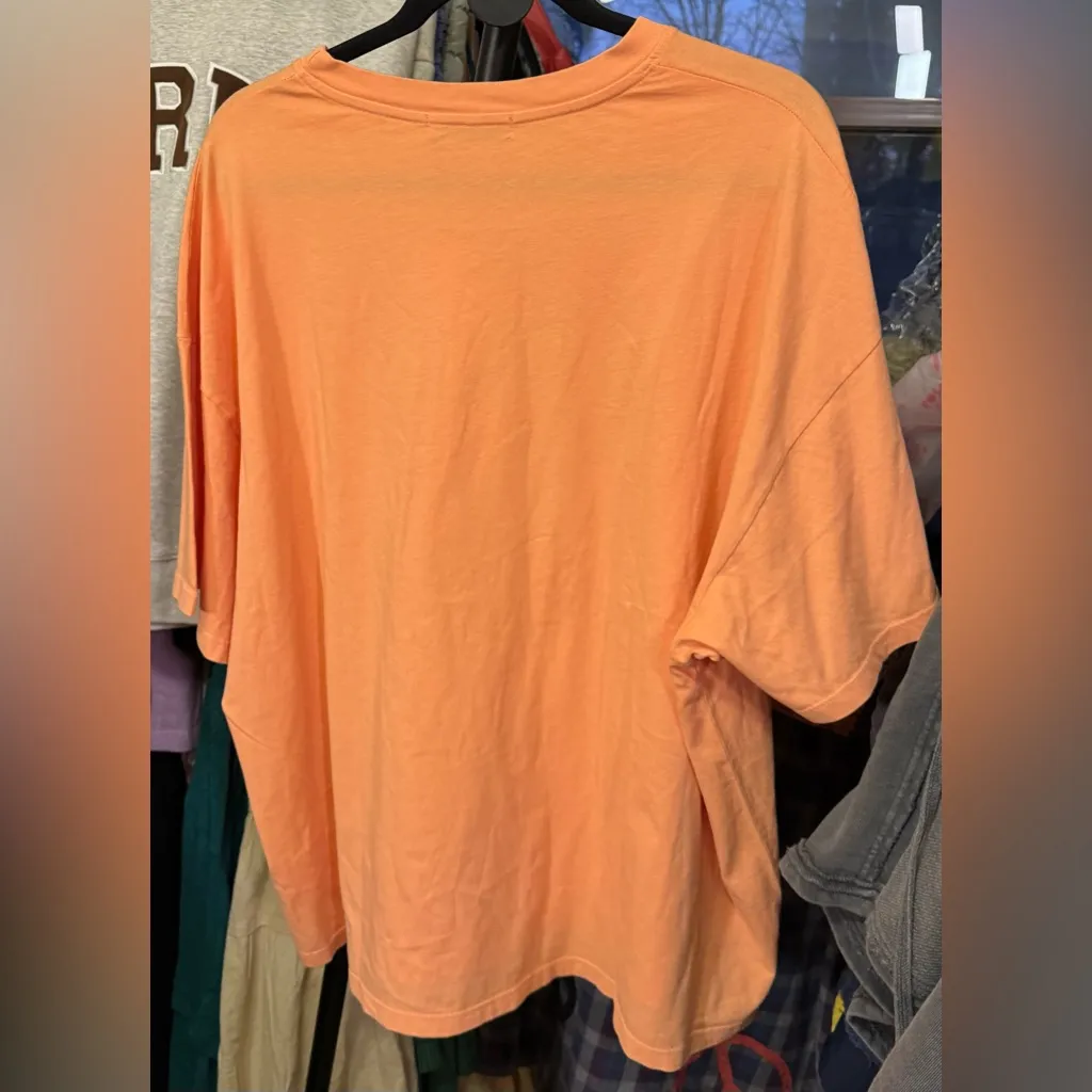 NWT Free People Daydreamer The Beach Boys Surfer Tee - peach - One Size OS - Image 9