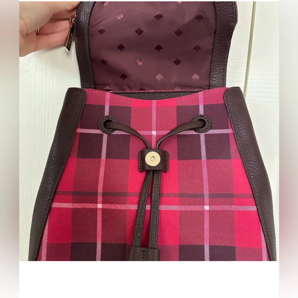 Kate ♠️ Spade New York leila medium flap backpack EUC♠️ - Image 2