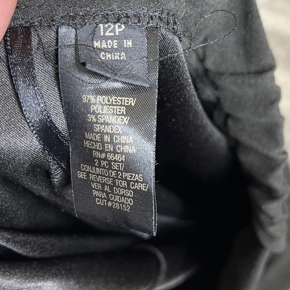 Vintage Studio I Petite‎ Pants Set Black Size 12P - Image 9
