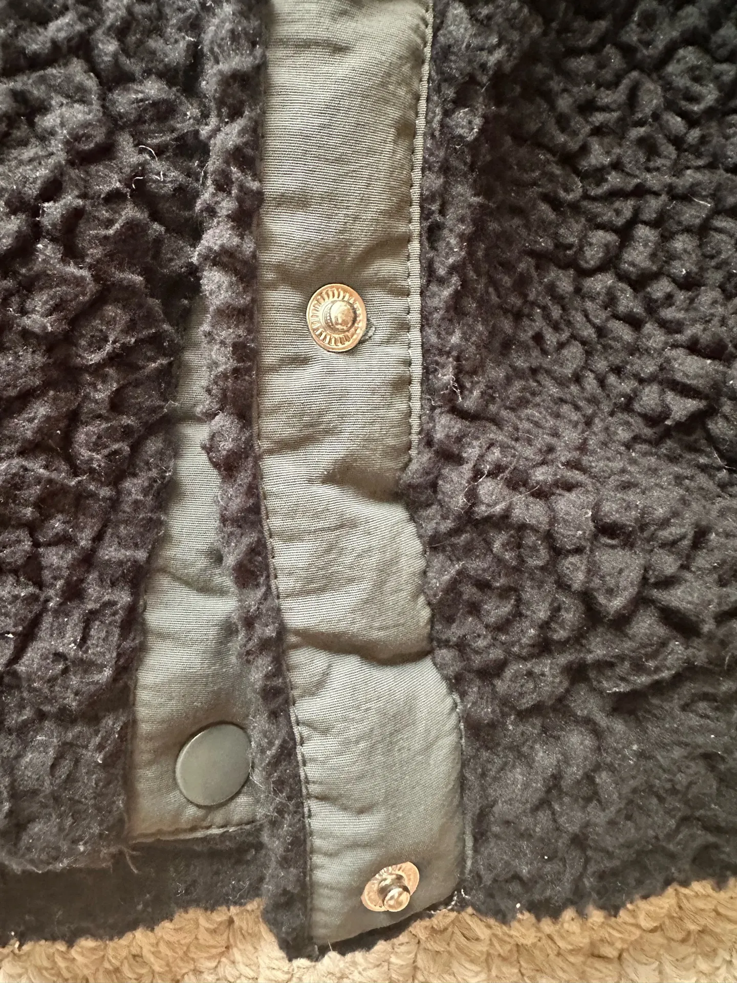 Pacsun Cozy Hiker Oversized Sherpa Jacket - Image 7