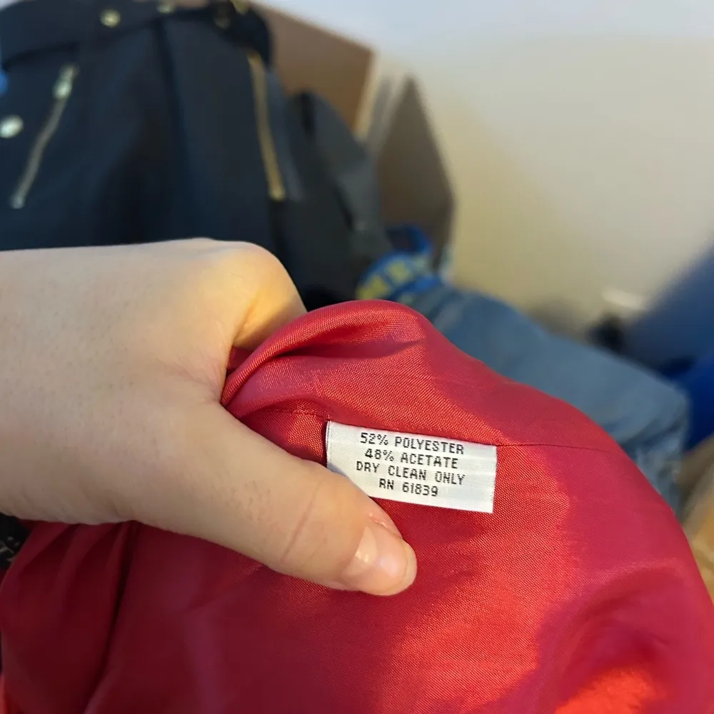 Rickie Freeman for Teri Jon Hot Pink Luminescent Cap Sleeve Button Front Dress Size 10 - Image 4