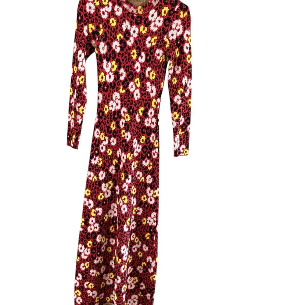 The Kooples Cream and White Midi Dress - Image 5