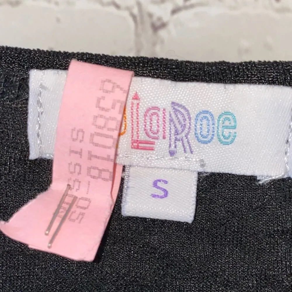 LulaRoe Black Floral Cardigan - Image 4