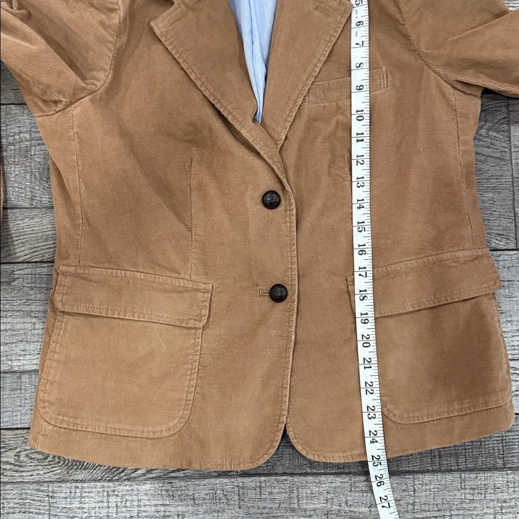 LONDONJEAN Fully Lined Tan Blazer/Jacket for Women Size 14 - Image 6