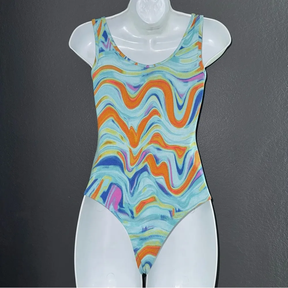 Wild Fable Women’s Cut Out Sexy Boho Spring Summer Bodysuit Womens XS - Small - Image 4