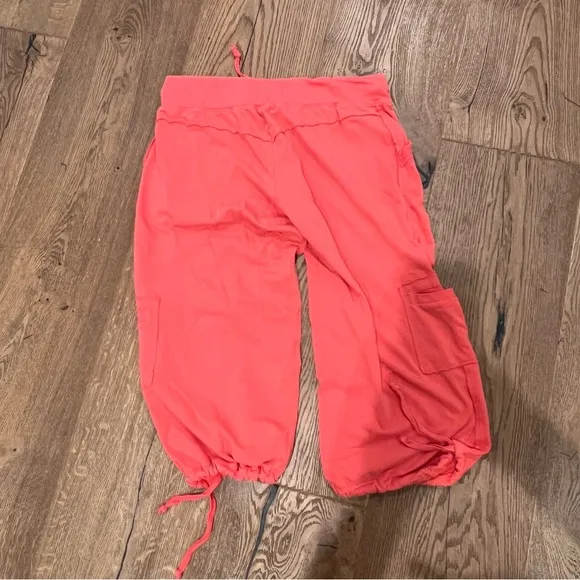 Y2K Bebe women’s‎ large cropped drawstring joggers with pockets and bling large - Image 2