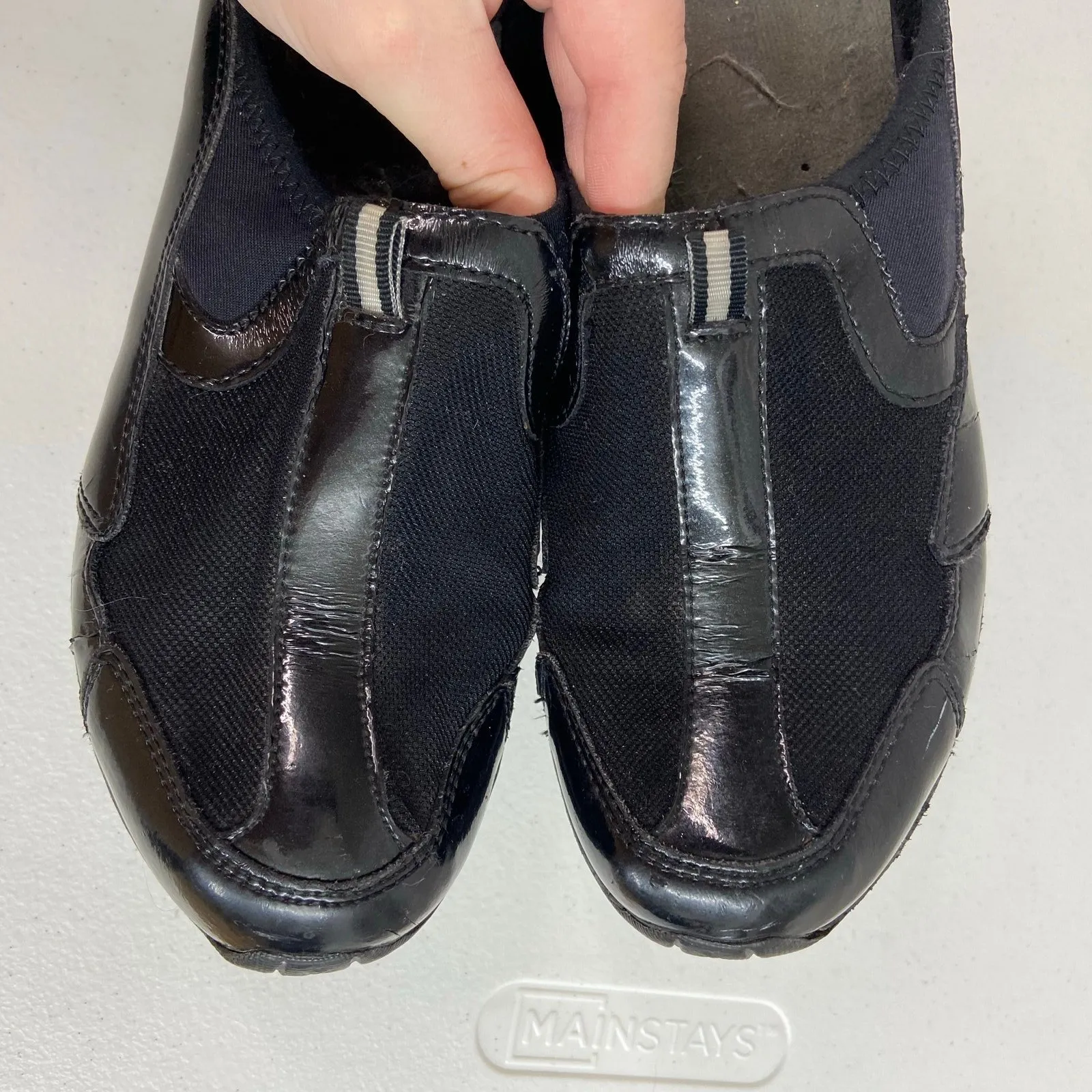 Easy Spirit women's The Trend black slip on clogs loafers shoes casual comfy 7.5 - Image 2