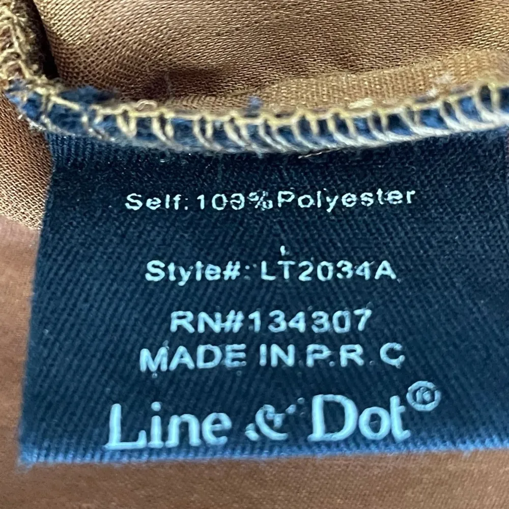 Line+Dot Carmel Pleated Ruffle Blouse - Image 5