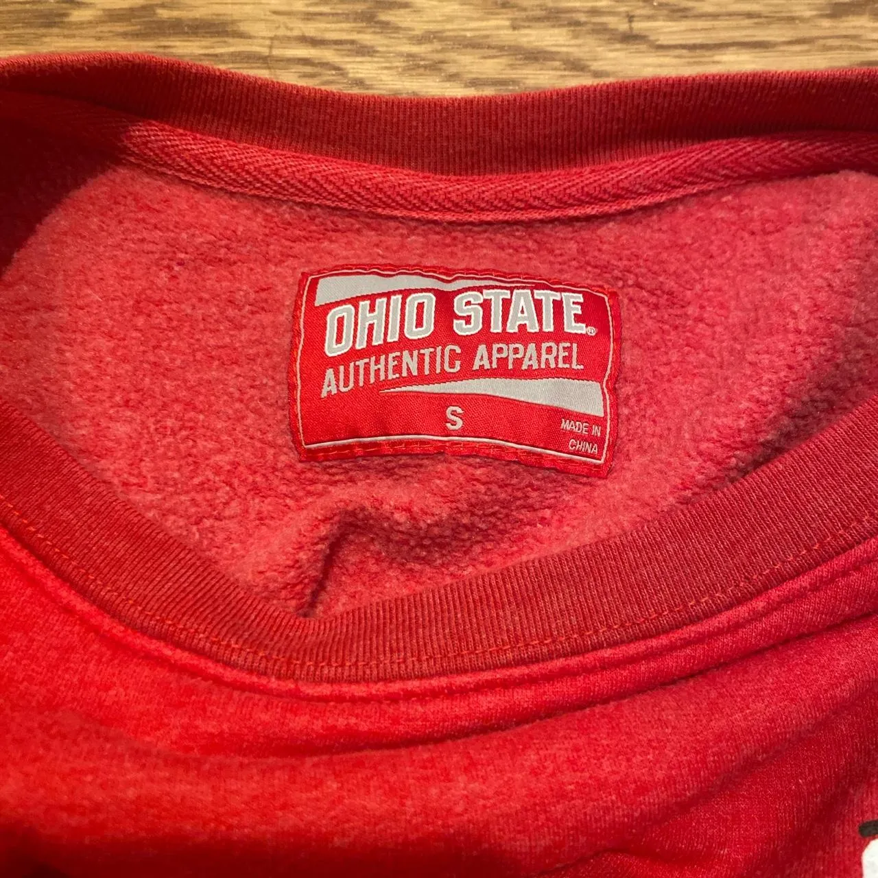 Ohio State Crewneck Sweatshirt Red - Image 3