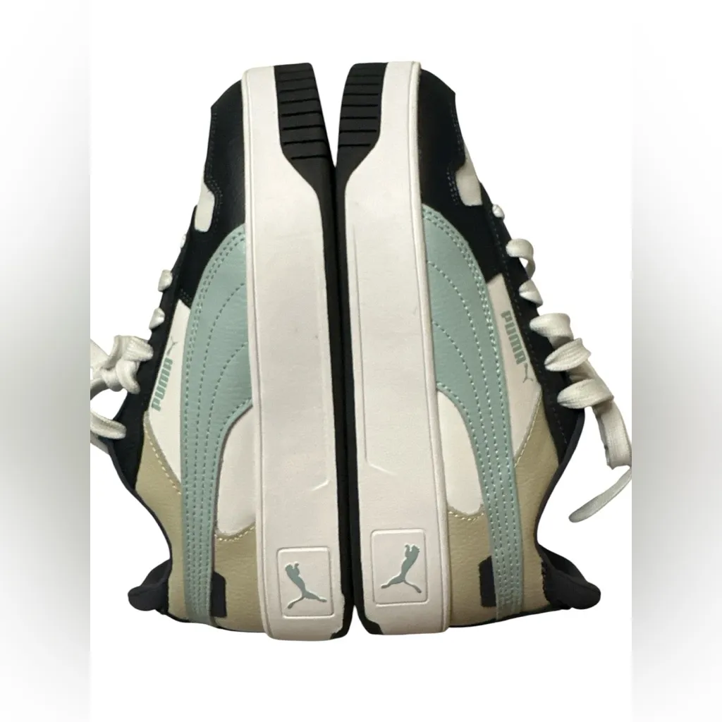Puma Carina Street White Modern Mint Platform Sneakers Size 7 - Image 3