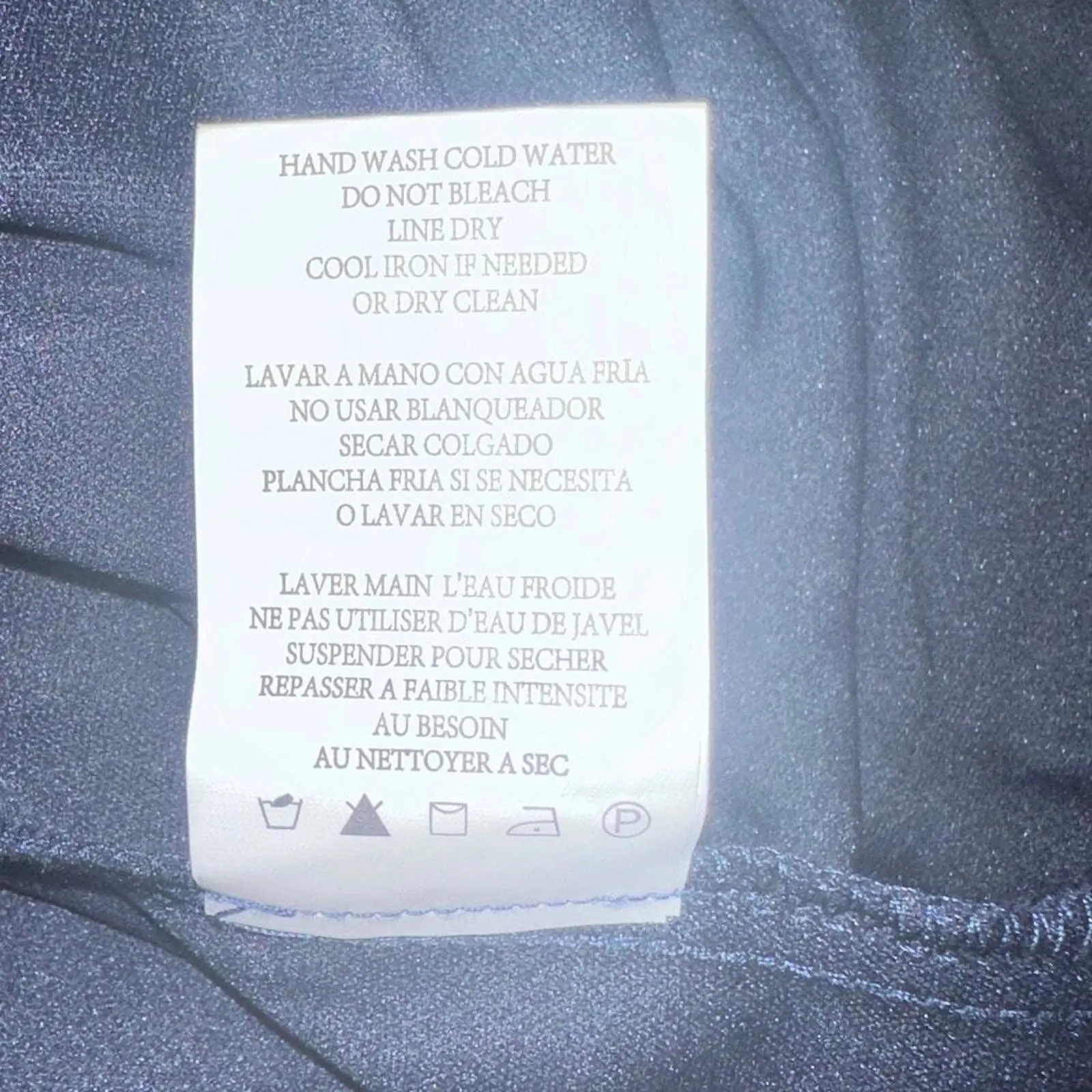 Tiana B Fit & Flare Dress Womens Sz 6 Navy Floral Lace Elegant Party Career Work Blue - Image 11