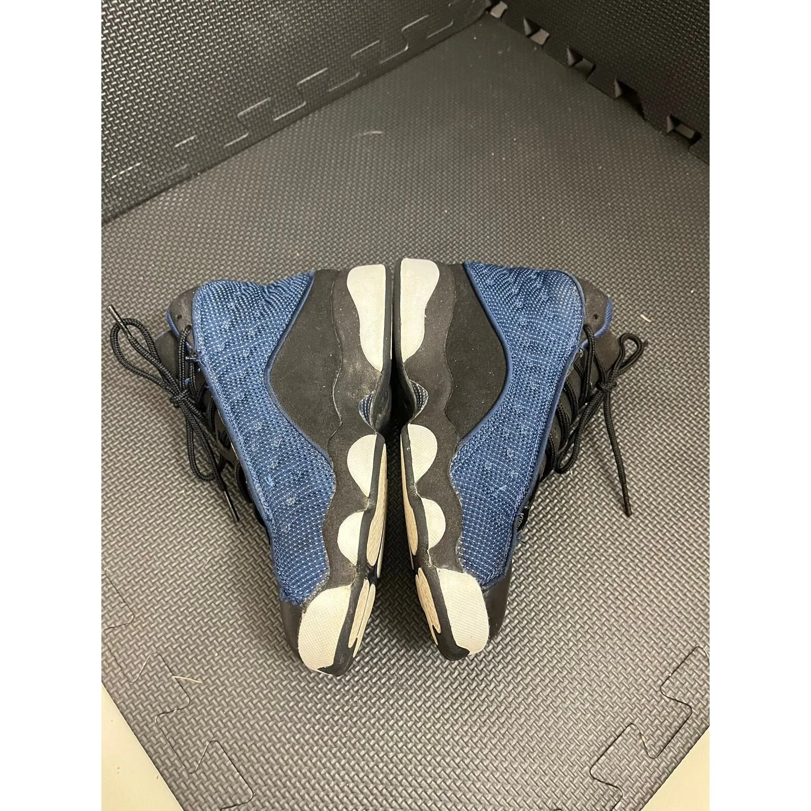 Nike Air Jordan 13 Retro Blue Boys Size 5Y Womens 6.5 Athletic Shoes 884129-400 - Image 3