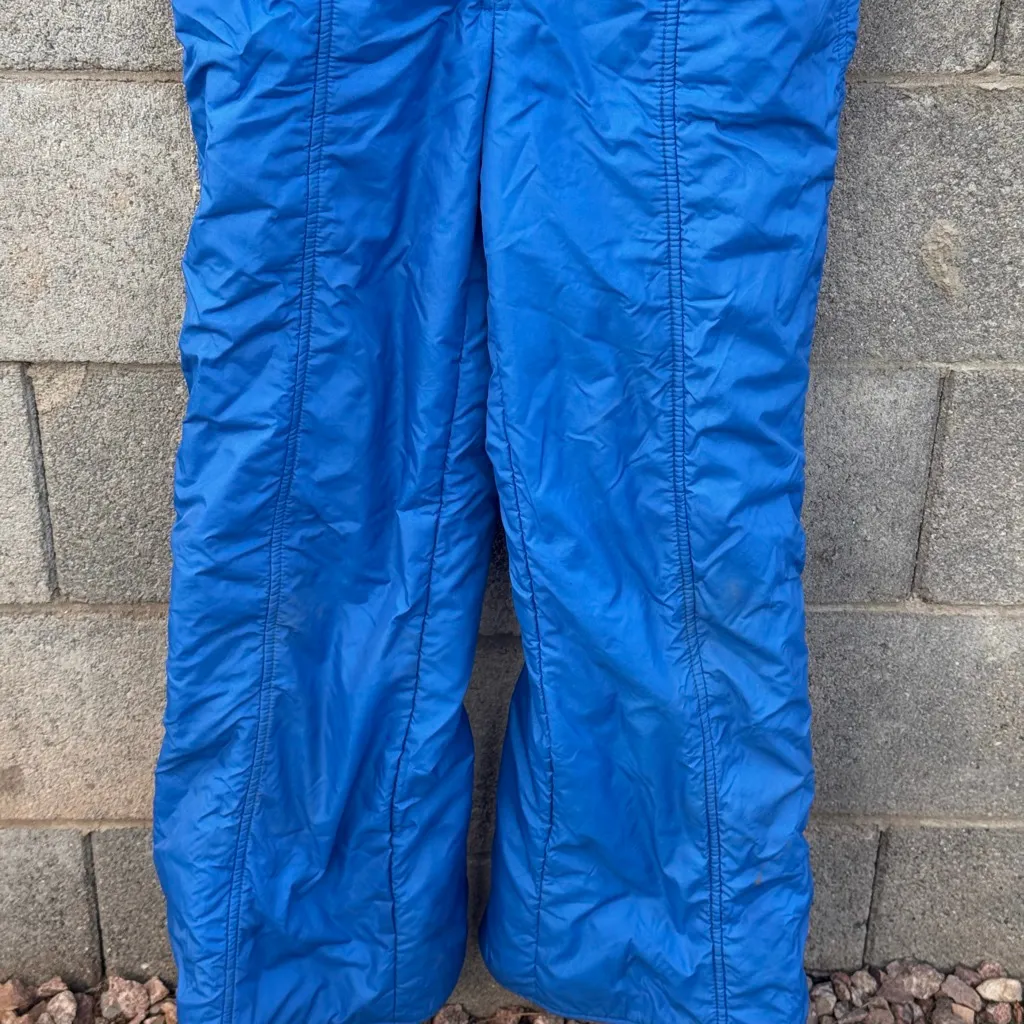 Vintage NUMBER 1Blue Ski & Snow Bib Small Blue - Image 3