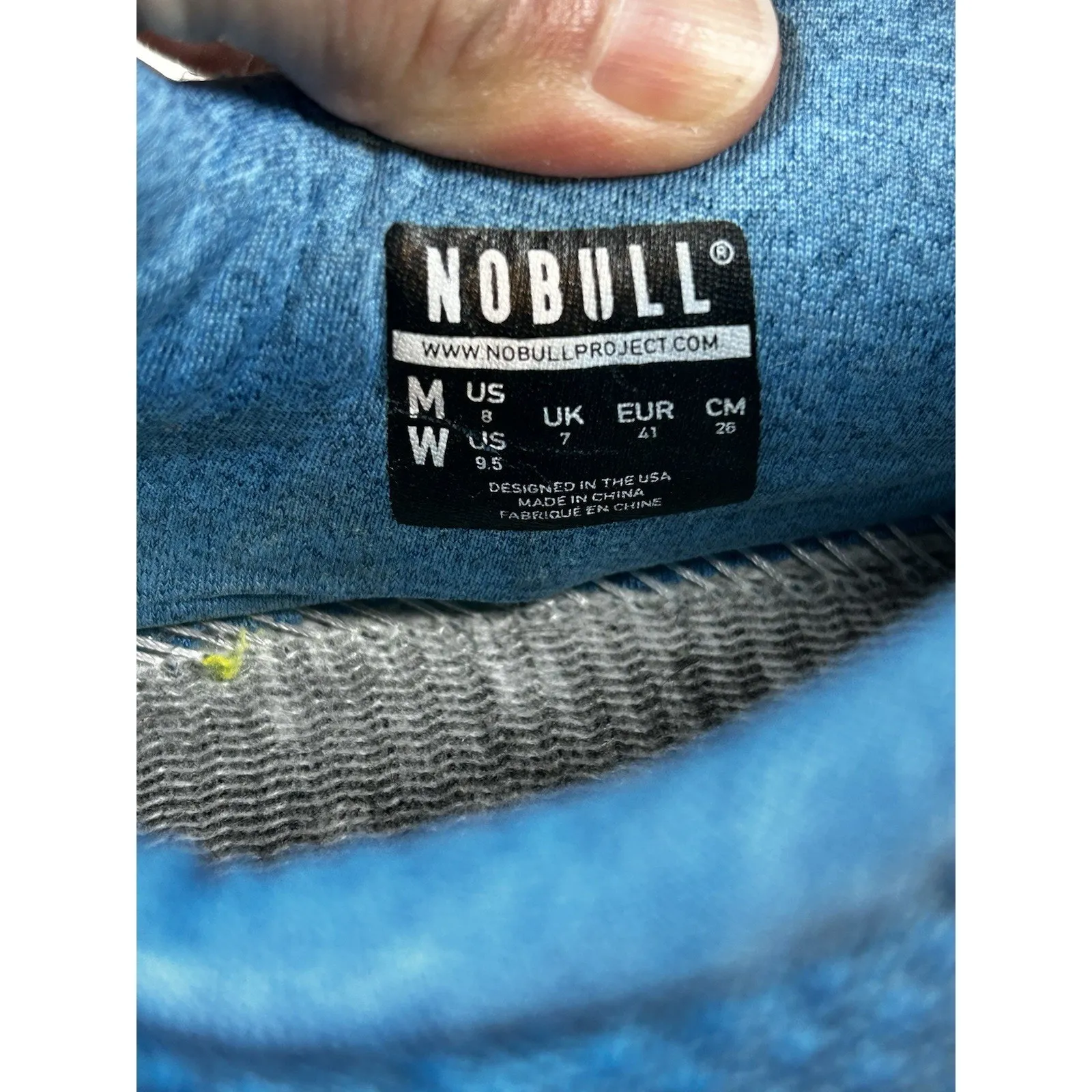 NOBULL Bright Blue Outwork Training Shoes Men’s 8 Women’s 9.5 Athletic Sneakers - Image 11