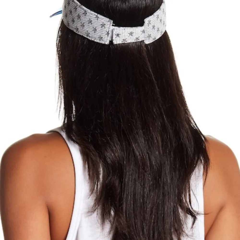 Blue summery visor - Image 4