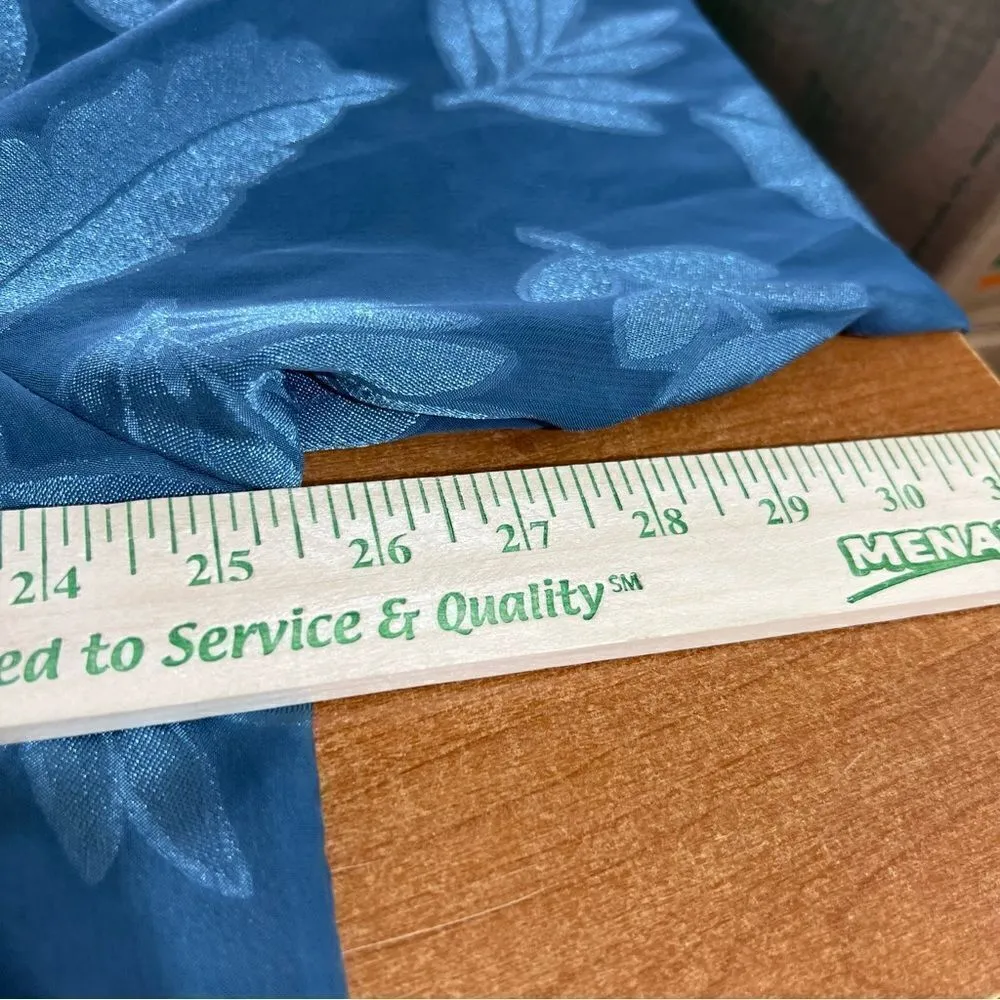 Bon worth, women’s size, XL, floral, print, button, front blouse‎ Blue - Image 5