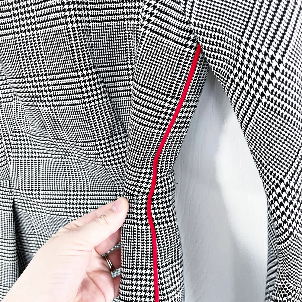 Carlisle Houndstooth Wool Blend Sheath Dress - Image 6