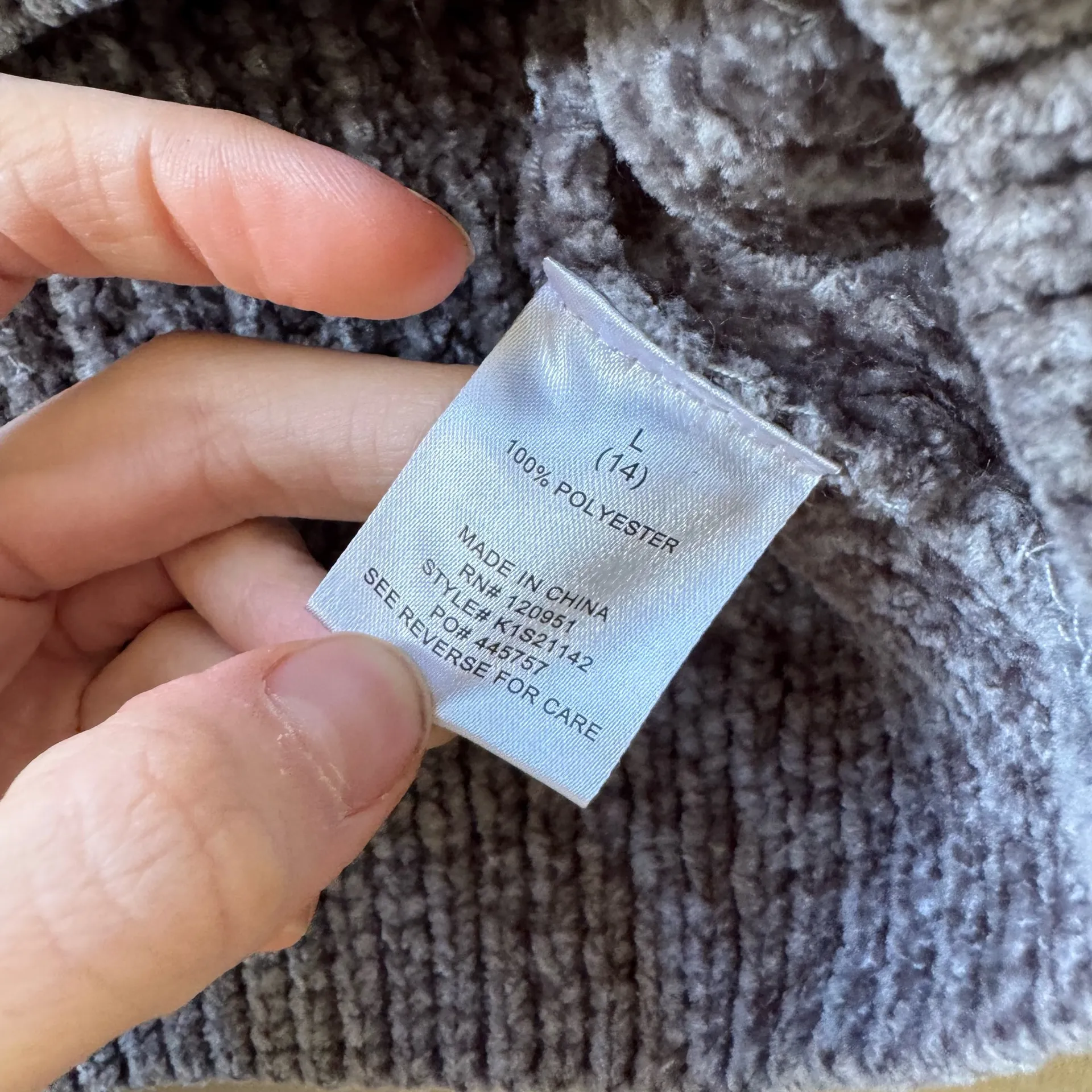 Pink Republic Chenille Knit Sweater - Image 5