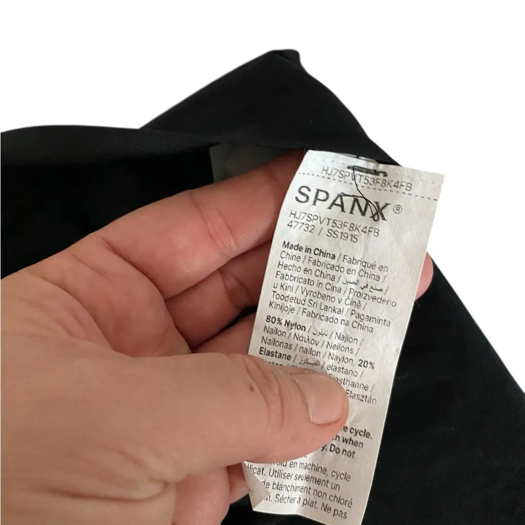 New SPANXsculpt™ OnCore High-Waisted Mid-Thigh Shorts Black Shapewear Revolve - Image 9