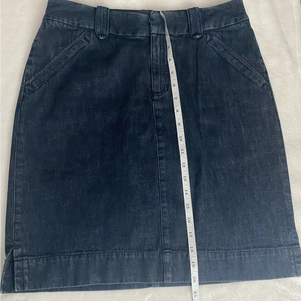Liz Claiborne denim skirt Size 8 blue - Image 2