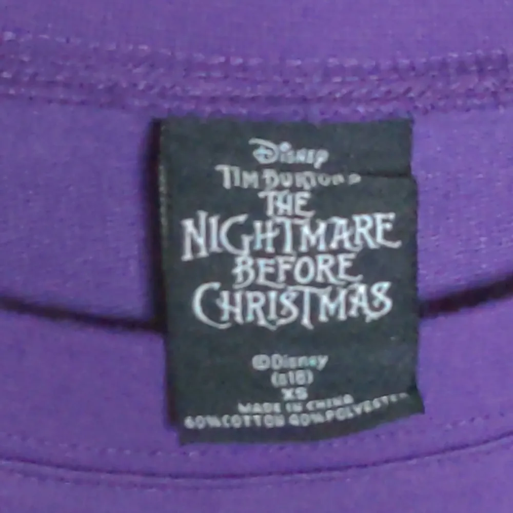 Nightmare Before Christmas Sweatshirt - Size XS - Image 5